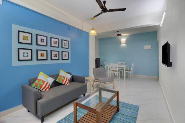 Luxury 2Bhk Apartment Near Calangute Baga Beach With Pool Buitenkant foto