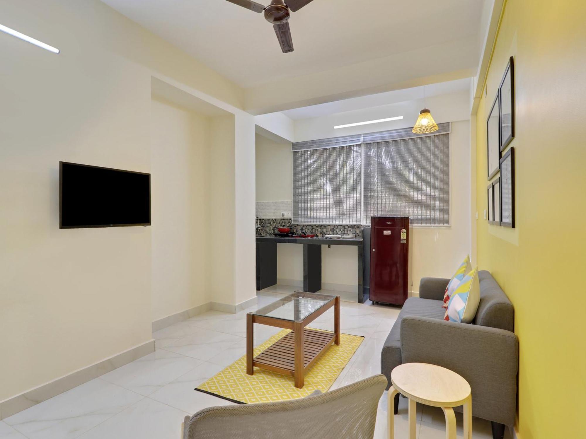 Luxury 2Bhk Apartment Near Calangute Baga Beach With Pool Buitenkant foto